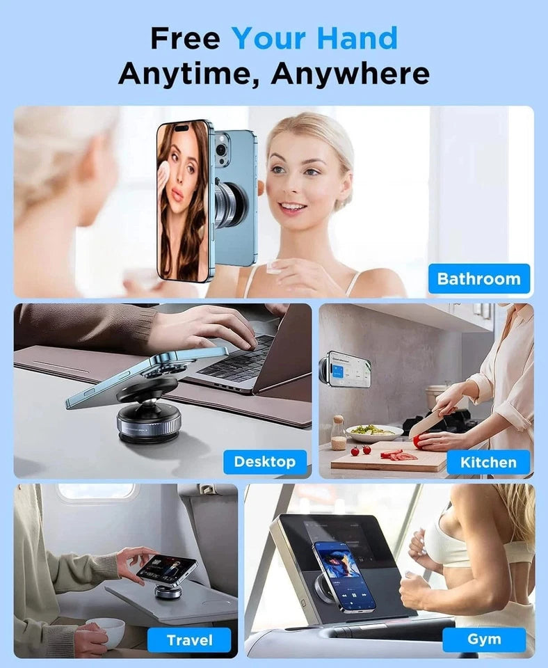 360° Magnetic Car Phone Holder – 20X Strong Magnets