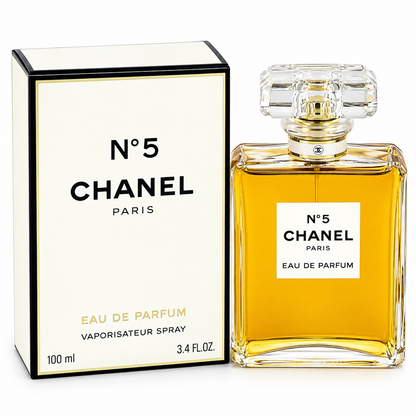 CHANEL No 5 Paris 3.4 oz / 100 ml Eau De Parfum EDP Spray for Women