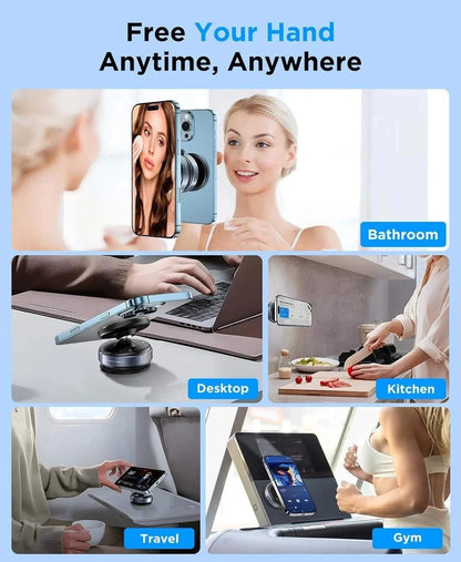 360° Magnetic Car Phone Holder – 20X Strong Magnets