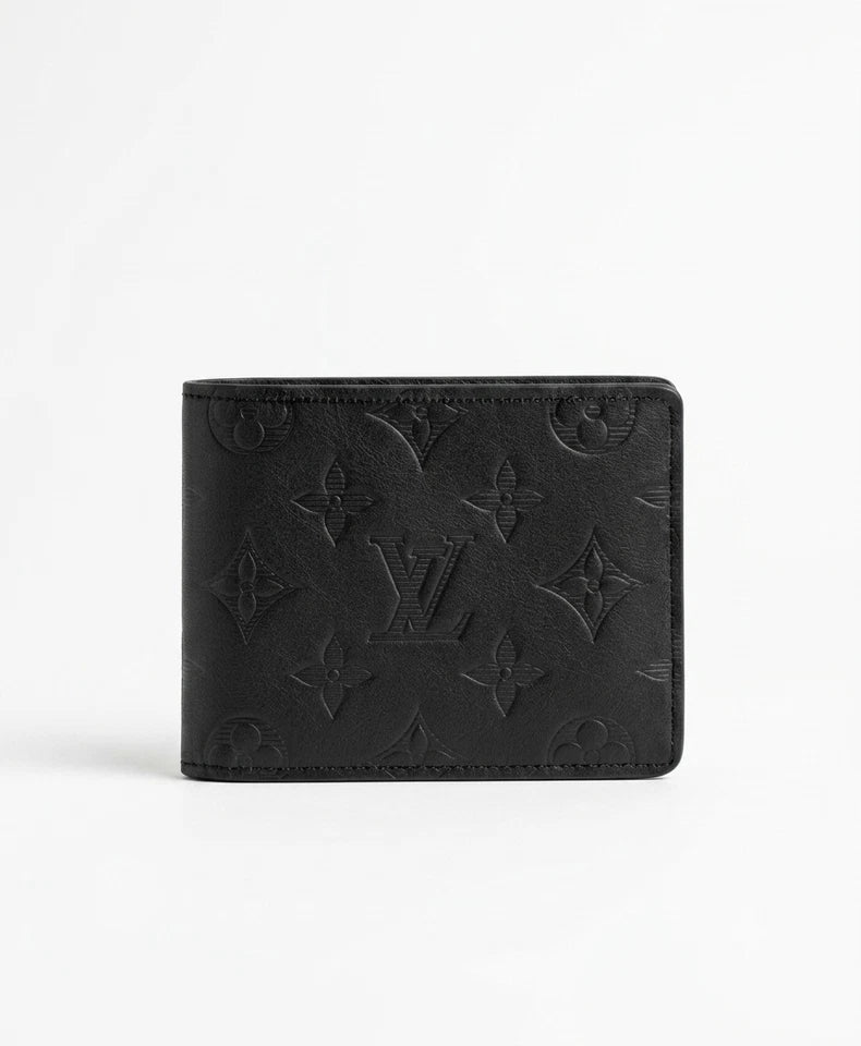 Louis Vuitton Men's Wallet Monogram Macassar Canvas Black