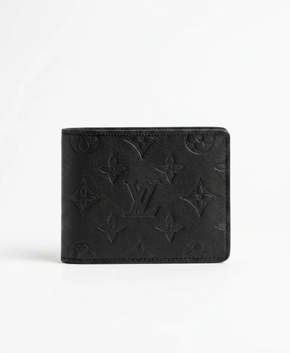Louis Vuitton Men's Wallet Monogram Macassar Canvas Black