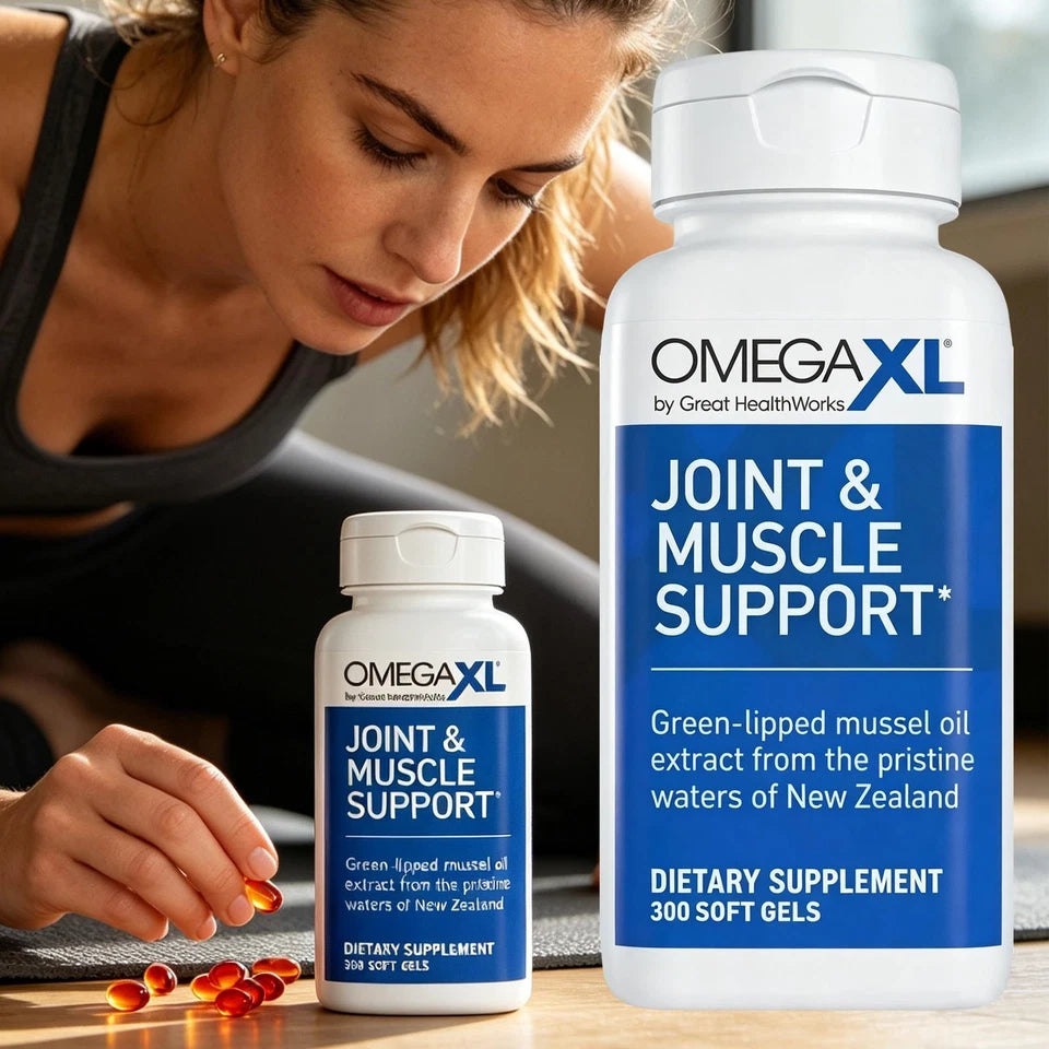 Omega XL 300 Capsules – Green-Lipped Mussel Joint Support Supplement