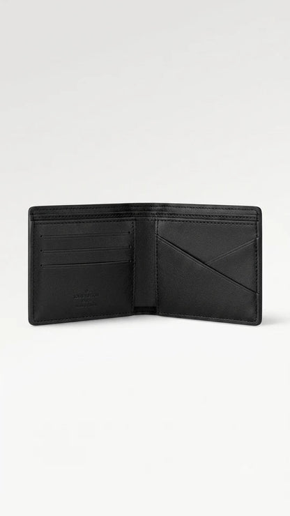 Louis Vuitton Men's Wallet Monogram Macassar Canvas Black